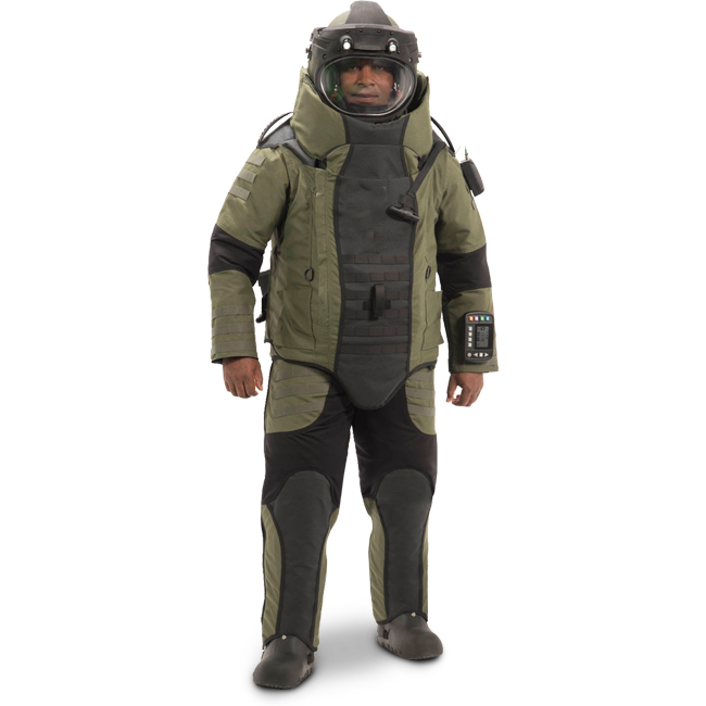 Bomb Suit Front View