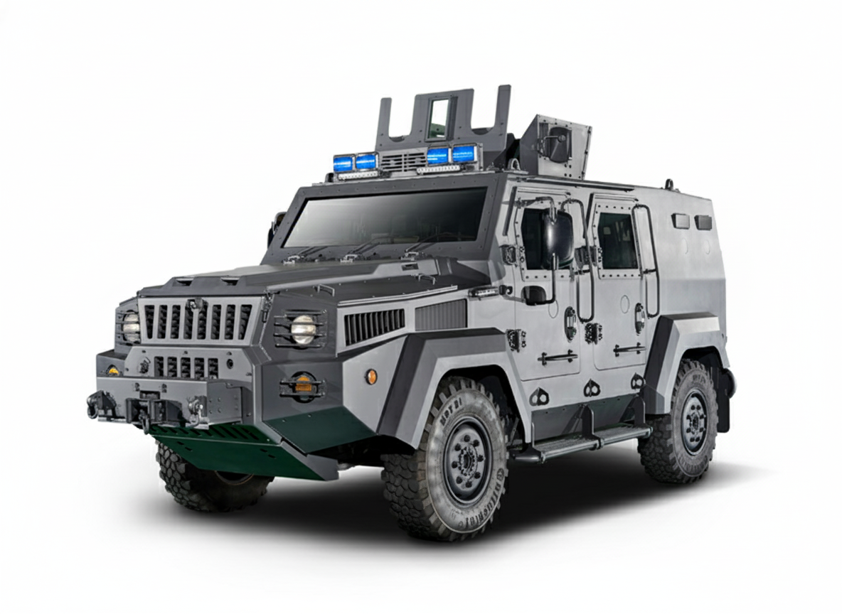 Armored Vehicle Side View