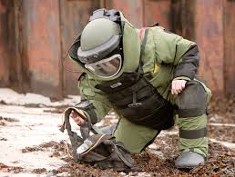 Bomb Suit Side View